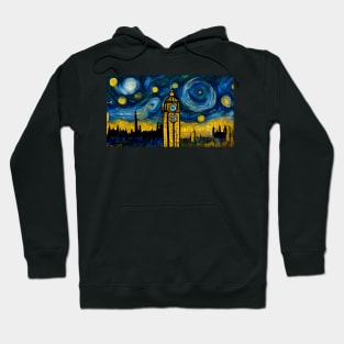 London skyline like starry night Hoodie